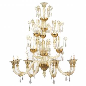 Люстра Arte di Murano 7602/8 Pagliesco Fume
